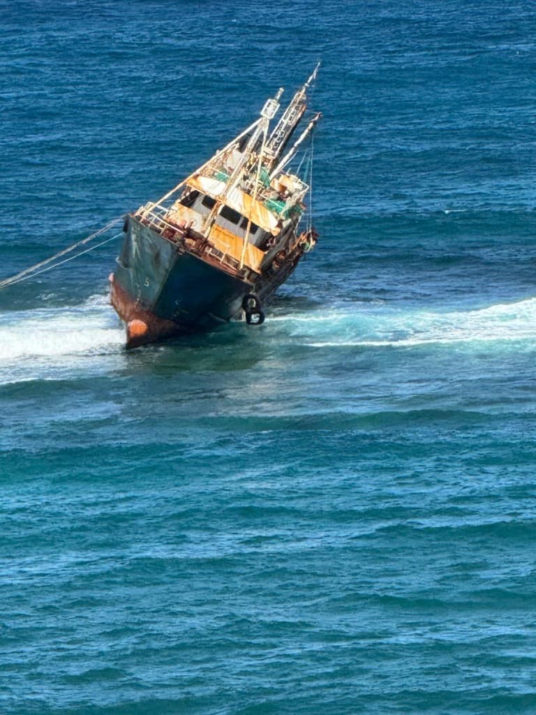 Historic shipwreck landmark near Island Rock Beach Estate